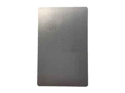 Visitenkarte aus Aluminium –Metallvisitenkarte Metal Alu Geschäftskarte Kärtchen 
